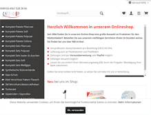 Tablet Screenshot of cast-shop.de